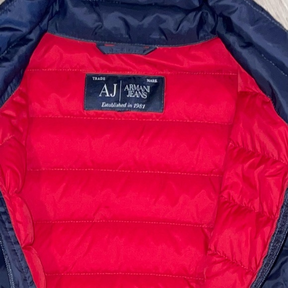 Armani Jeans Woman’s Black Packable Puffer Jacket - Picture 5 of 5